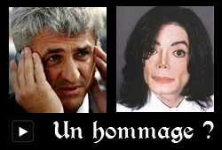 Hervé Morin et Michael Jackson