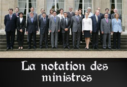 Notation des ministres
