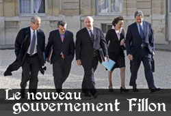 Nouveau gouvernement Fillon