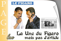Obama et Sarkozy au téléphone