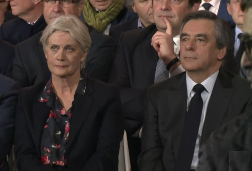 Penelope Fillon et François Fillon