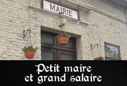 Petit maire et grand salaire