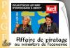 Piratage au minist&egrave;re de l'&eacute;conomie