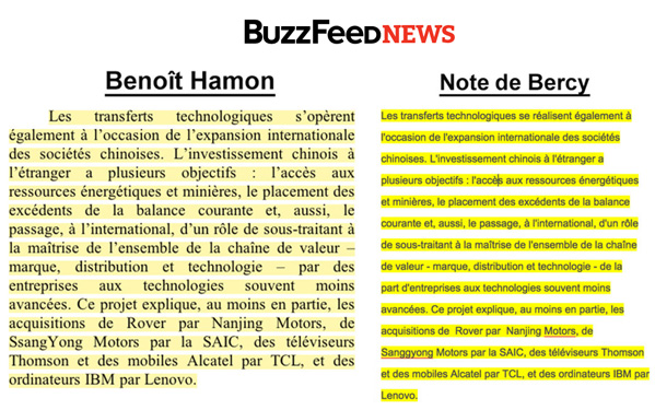 plagiat Benoît Hamon