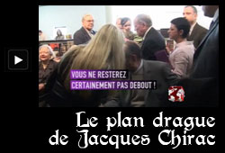 Le plan drague de Jacques Chirac