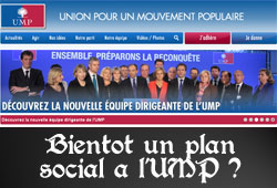 Plan social à l'UMP