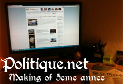 Politique.net, making of 5ème année