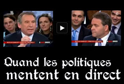 Les politiques mentent