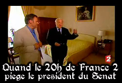 Christian Poncelet sur France 2