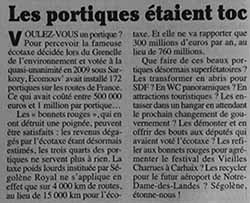 Portique Canard