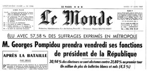 Présidentielle de 1969