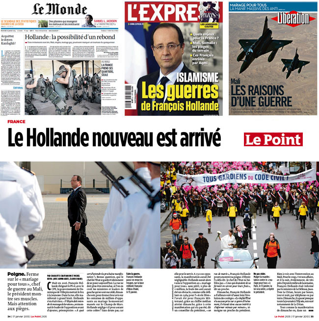 Revue de presse du 20 janvier 2013