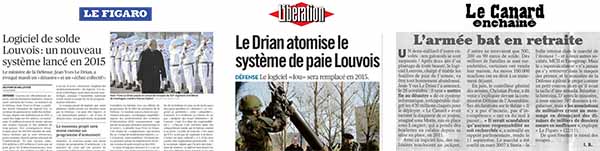 Revue de presse logiciel Louvois