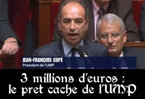 Prêt caché de l'UMP