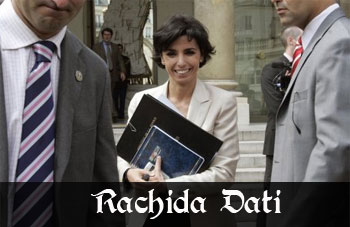 Rachida Dati, ministre de la Justice