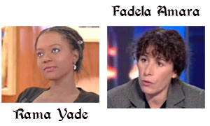 Rama Yade et Fadela Amara