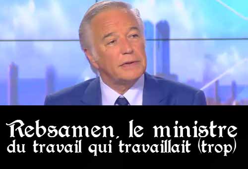 Rebsamen, ministre du travail