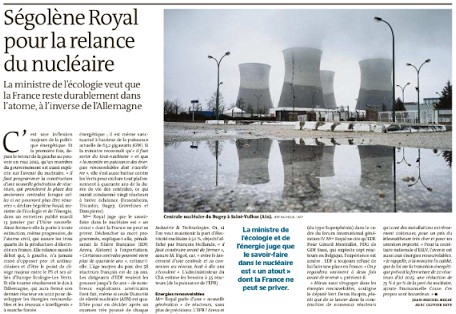 Relance du nucléaire