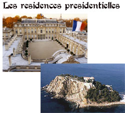 Les résidences du président de la République
