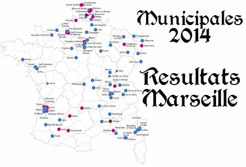 Résultats aux municipales à Marseille
