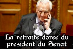 La retraite du président du Sénat