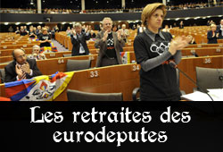 Retraites des eurodéputés