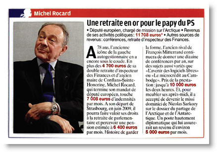 Le revenu de Michel Rocard