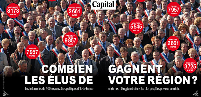 Revenus des élus - Capital