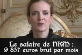 Le salaire de Nathalie Kosciusko-Morizet : 9 857 euros brut par mois grâce au cumul des mandats