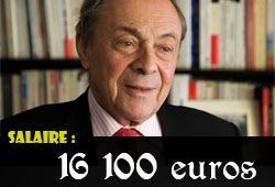 Rocard gagne 16 000 euros par mois