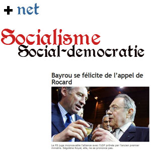 Rocard et Bayrou