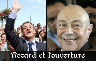 Rocard et l'ouverture politique