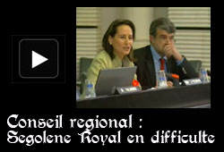 Ségolène Royal au conseil régional