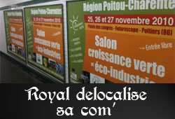 Ségolène Royal publicité métro paris