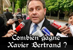 Salaire de Xavier Bertrand