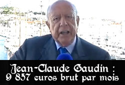 Salaire de Jean-Claude Gaudin