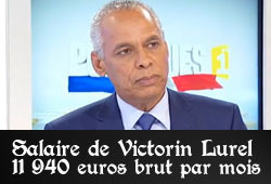 Salaire de Victorin Lurel