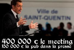 Sarkozy en meeting