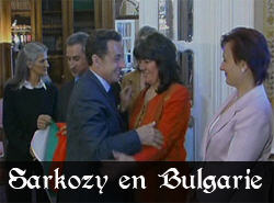 Sarkozy en Bulgarie