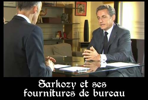 Le bureau de Sarkozy