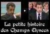 Sarkozy et les champs elys&eacute;es