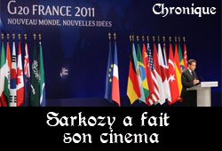Sarkozy fait son cinéma