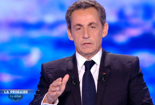 Sarkozy, débat primaire 2016