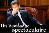 Sarkozy d&eacute;visse dans les sondages