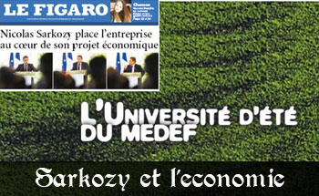 Le projet économique de Sarkozy
