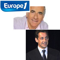 Sarkozy et Elkabbach sur Europe 1