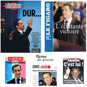 Les Unes de la presse