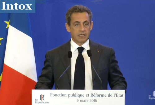 Sarkozy et les profs