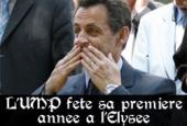 Sarkozy f&ecirc;te sa premi&egrave;re ann&eacute;e