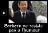 Sarkozy fait de l'humour au cimeti&egrave;re